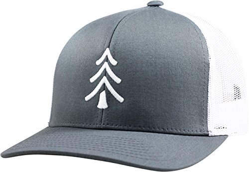 LINDO Trucker Hat – Pine Tree (Graphite/White)