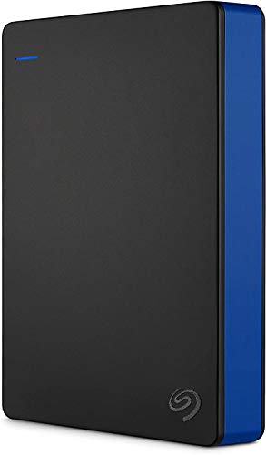 Seagate STGD4000400 4TB HDD for Playstation Systems, Black/Blue
