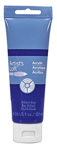 Artist’s Loft Acrylic Paint, 4 oz (Brilliant Blue)