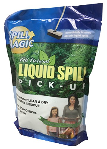 Spill Magic SM12 Liquid Spill Pick-Up Absorbent Powder, 12 oz. Bag