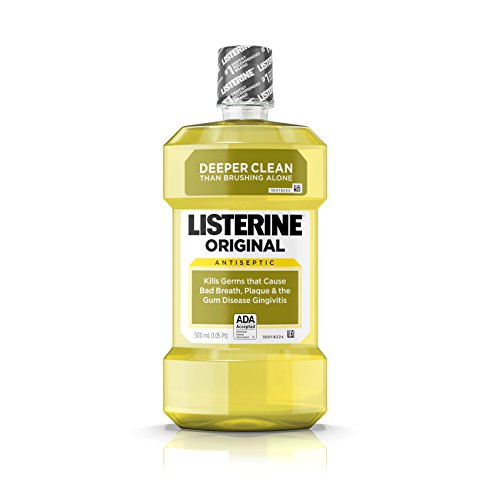 Listerine Antiseptic Mouthwash, Original, 16.9 Ounce