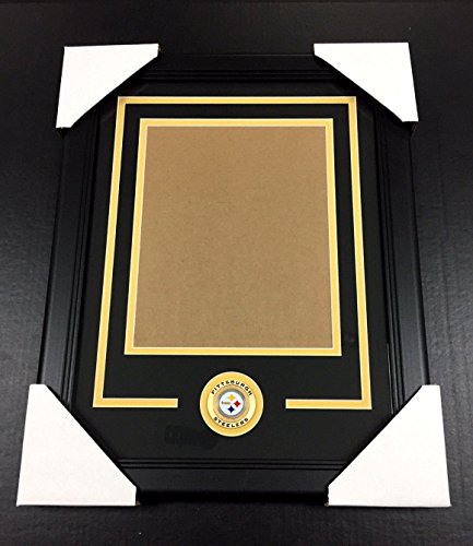PITTSBURGH STEELERS Medallion Frame Kit 8×10 Photo Double Mat VERTICAL