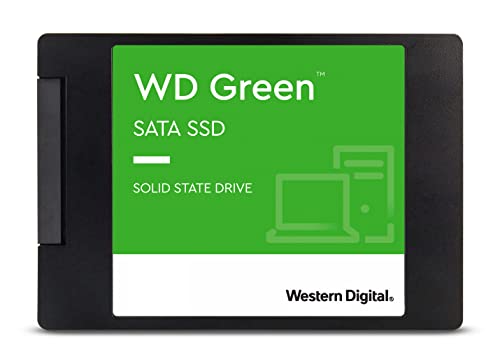 Western Digital 240GB WD Green Internal PC SSD Solid State Drive – SATA III 6 Gb/s, 2.5″/7mm, Up to 550 MB/s – WDS240G2G0A