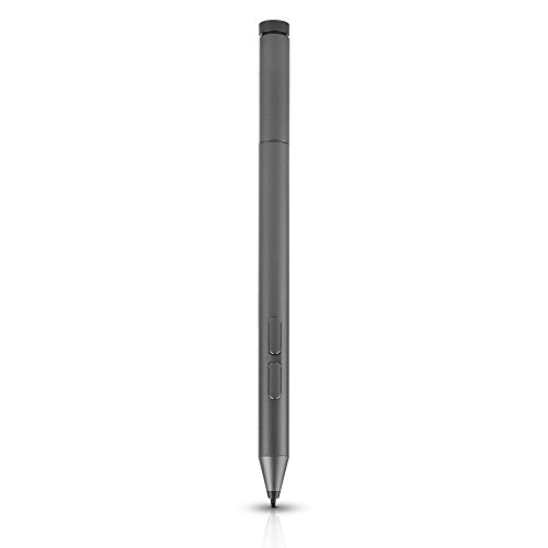 Lenovo Active Pen 2, 4096 Levels of Pressure Sensitivity, Customized Shortcut Buttons, for ThinkPad X1 Tablet Gen 2, Miix 720, 510, 520, Yoga 720, 920, Replacement Tips Included, GX80N07825