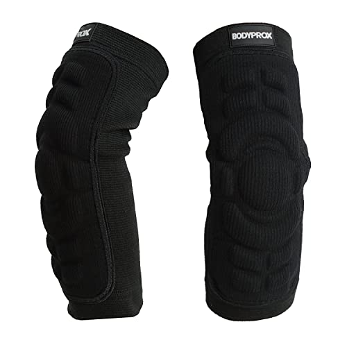 Bodyprox Elbow Protection Pads 1 Pair (Medium), Elbow Guard Sleeve