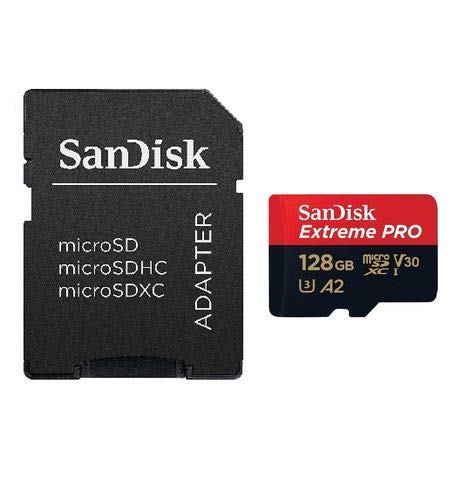 128GB Sandisk Micro SDXC Extreme Pro 4K works with Samsung Galaxy S8, S8 Plus, S8 Note, S7, S7 Edge MicroSD TF Flash Memory Card 128G Class 10 with Everything But Stromboli Card Reader | The Storepaperoomates Retail Market - Fast Affordable Shopping