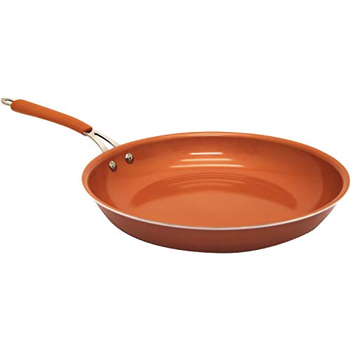 Starfrit 030083-006-0001 11″ Eco Copper Fry Pan, Copper