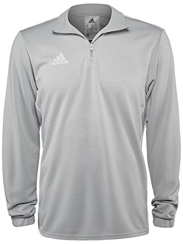 adidas Men’s Core 18 Soccer Training Sweatshirt, Stone/White, X-Small