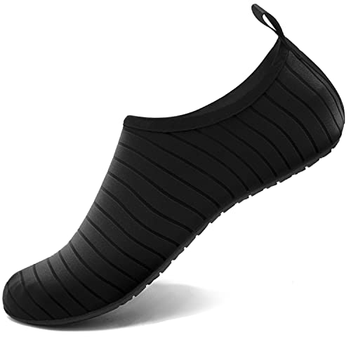VIFUUR Water Sports Unisex Shoes Black – 9-10 W US / 7.5-8.5 M US (40-41)