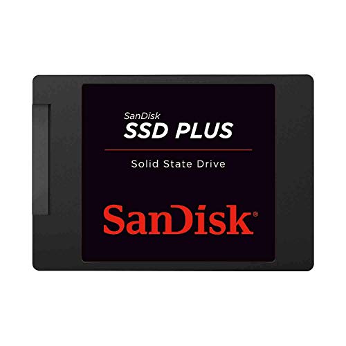 SanDisk SSD PLUS 120GB Internal SSD – SATA III 6 Gb/s, 2.5″/7mm, Up to 530 MB/s – SDSSDA-120G-G27