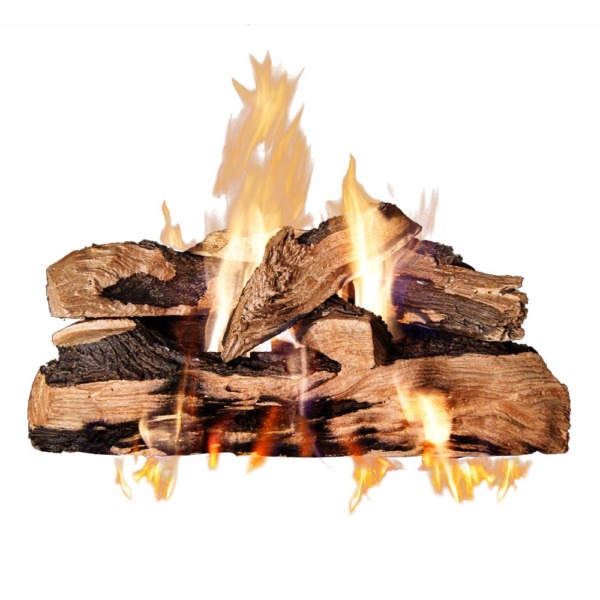 Peterson Real Fyre 18″ Split Oak Designer Plus Gas Logs Only No Burner