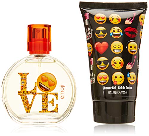 Air-Val International 2 Piece Emoji Love & Eau de Toilette Spray Gift Set for Kids