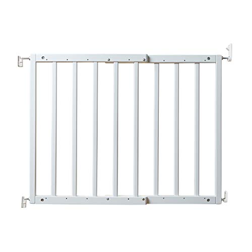 Primetime Petz DIY Safety Mate Expandable Pet Gate, Sturdy Wall Mountable Safety Gate for Hallways, Stairs, Fits Openings from 24.5” to 41”, White, one size