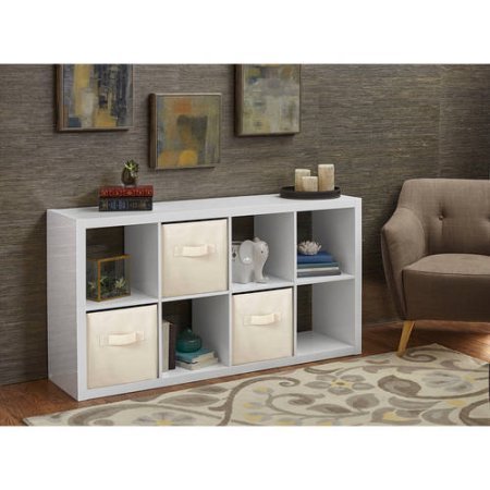 Better Homes and Gardens 8-Cube Organizer – White
