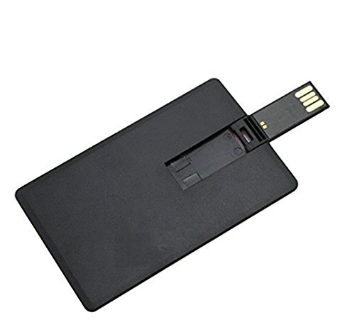 Aneew 64GB Pendrive Black Bank Credit Card USB Flash Drive Memory Stick U Disk