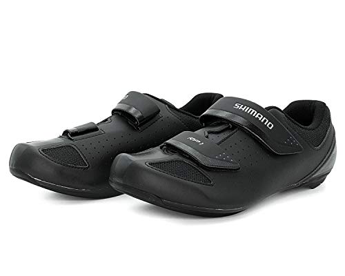 SHIMANO Unisex’s RP100 SPD-SL Cycling Shoe, Black, US 7.5