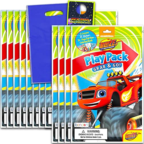Nickelodeon Blaze & The Monster Machines Grab & Go Play Packs (Pack of 12)