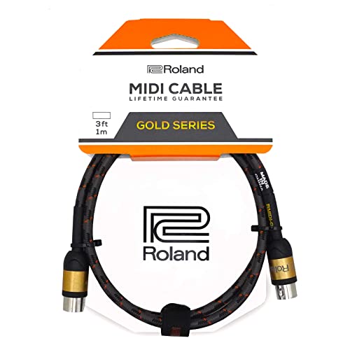 Roland Gold Series RMIDI-G3 Midi Cable, 3 feet