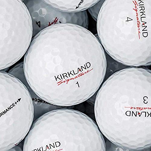 72 Kirkland Signature Performance Plus – Near Mint (AAAA) Grade – Recycled (Used) Golf Balls,White