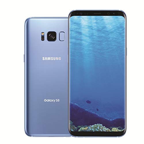 Samsung Galaxy S8 Unlocked Phone – 5.8Inch Screen – 64GB – Coral Blue