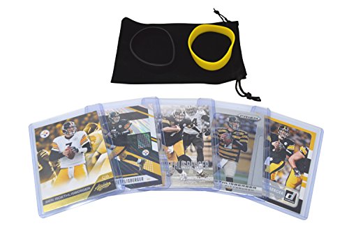 Ben Roethlisberger Football Cards Assorted (5) Bundle – Pittsburgh Steelers Trading Cards