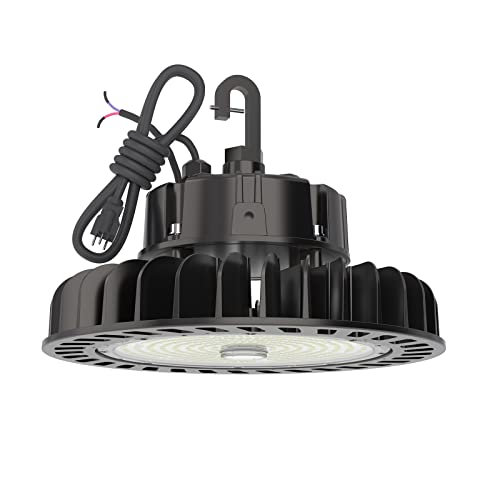 HYPERLITE LED High Bay Light | 28000LM（ 200W ） Dimmable High Bay LED Lighting | UL Listed | 5000K Commercial Lights | US Hook Included | Alternative to 850W MH/HPS | 5 Yr Warranty