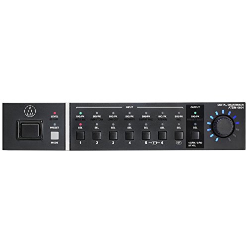 Audio-Technica Digital Automatic Mixer Professional Studio Monitor Headphones Black (ATDM-0604)