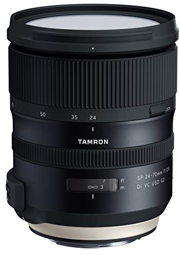 Tamron 24-70 mm G2 VC USD Lens for Canon – Black A032E