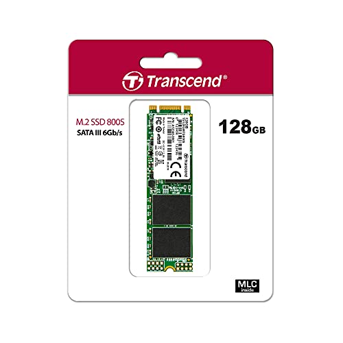 Transcend 128GB SATA III 6Gb/s MTS800S 80 mm M.2 SSD 800S Solid State Drive TS128GMTS800S