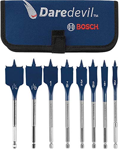 Bosch DSB5008P Daredevil 8 pc. Spade Bit Set
