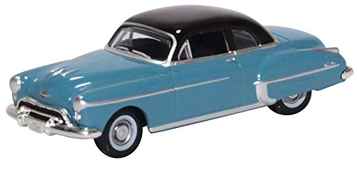 Oxford Diecast 87OR50002 Oldsmobile Rocket 88 Coupe 1950 Crest Blue/Black 1/87 Scale Diecast Model | The Storepaperoomates Retail Market - Fast Affordable Shopping