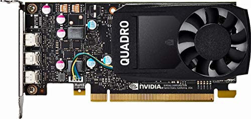 HP 1ME43AA Nvidia Quadro P400 – Graphics Card – Quadro P400 – 2 GB GDDR5 – PCIe 3.0 X16 Low Profile – 3 X Mini DisplayPort – for Workstation Z240 (SFF)