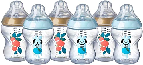 Tommee Tippee Closer to Nature Decorated Bottles,
