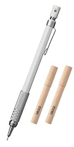 Muji Low Center of Gravity Mechanical Pencil [0.3mm] + MUJI Japan Mechanical Pencil Refill Leads [0.3mm – HB] 12pcs x 2 packs