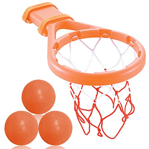 3 Bees & Me Bath Toy Basketball Hoop & Balls Set for Boys and Girls – Kid & Toddler Bath Toys Gift