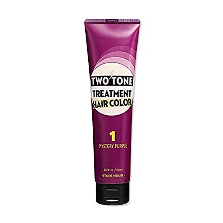 Etude House Two Tone Treatment Hair Color 150ml (#01 Mystery Purple)