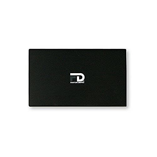 Fantom Drives FD 4TB PS4 Portable Hard Drive – USB 3.2 Gen 1-5Gbps – Aluminum – Black – Compatible with Playstation 4, PS4 Slim, PS4 Pro (PS4-4TB-PGD)