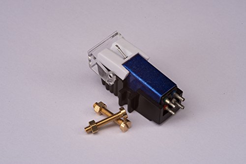 Cartridge and Stylus, needle with mounting bolts for Sansui SR717, SR5090, SR636, SR4040, SR4050, SRB200, SR2050, SR232, SR3030, SR313