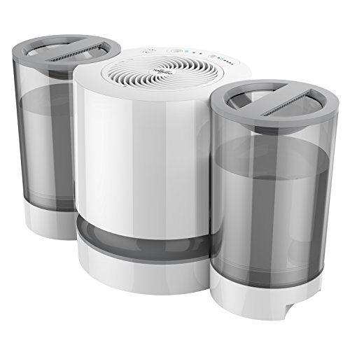 Vornado EV200 Evaporative Whole Room Humidifier with SimpleTank, 1.5 Gallon Capacity, White