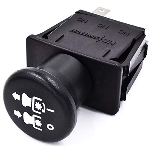 HD Switch 10 AMP Upgrade Blade Clutch PTO Switch Replaces Toro Turbo Force 30031, 30070, 30072, 30074, 30076, 30078
