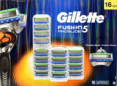 Gillette Fusion 5 ProGlide Precision Trimmer – Precision Trimmer + 5 Precision Blades +16 Cartridges
