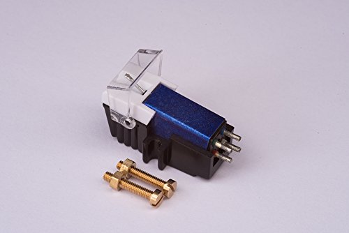 Cartridge and Stylus, needle with mounting bolts for Hitachi HT50S, HT20S, HT21, HT405, HT65S, HT67, HT68, HTM50, HT40S, HT41S, HT45, HT500
