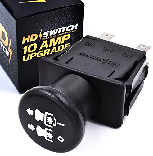 HD Switch 10 Amp OEM Upgrade PTO Switch Replaces Toro 104-8140 ProLine Turbo Force Series Mowers 30031 30070 30072 30074 30076 30078 30079 30092 30094 30096 30098 30099 30252 30253 30254 & Many More