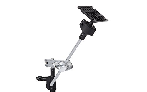 Alesis Multipad Clamp | Universal Percussion Pad Mounting System With 15-Inch Boom Arm and Ball/Joint Socket for Ultimate Positioning,Black Metallic