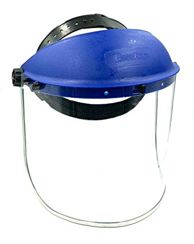 BRUFER 223102 Full Face Shield Mask for Grinding, Construction, General Manufacturing (1)