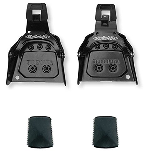 Rottefella Super Telemark 3-Pin 75mm Back Ski Bindings for Boots Soles 12-20mm Thick