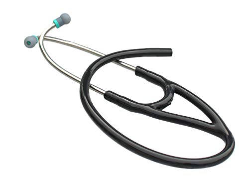 Compatible Replacement Tube by CardioTubes fits Littmann(r) MasterCardiologyI(r) and Littmann(r) Cardiology III(r) Stethoscopes – 7mm Binaurals BLACK TUBING