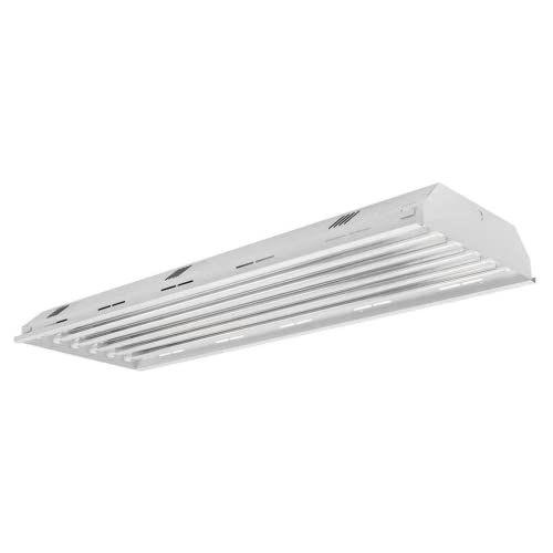 Four-Bros Lighting 6-lamp F54HO F54T5HO T5 High Output High Bay Fluorescent Lighting Fixture – Universal Voltage 120-277V, UL Listed – Commercial Grade