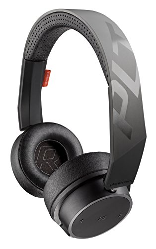 Plantronics BackBeat FIT 500 On-Ear Sport Headphones, Wireless Headphones with Sweat-Resistant Nano-Coating Technology by P2i, Black