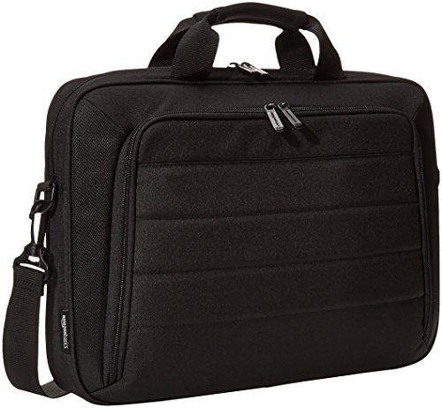 Amazon Basics 15.6 Inch Laptop and Tablet Case Shoulder Bag, Black